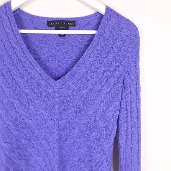 Ralph Lauren Black Label Sweaters - Ralph Lauren Black Label Cashmere Cable-Knit